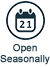Open Seasonally